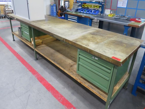 Used 2 Work tables for Sale (Auction Premium) | NetBid Industrial Auctions