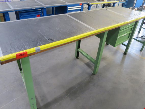 Used 3 Work tables for Sale (Auction Premium) | NetBid Industrial Auctions