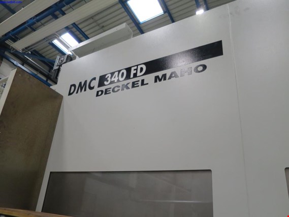 Used Deckel-MAHO DMC 340 FD Universal Gantry Machining Center for Sale (Online Auction) | NetBid Industrial Auctions