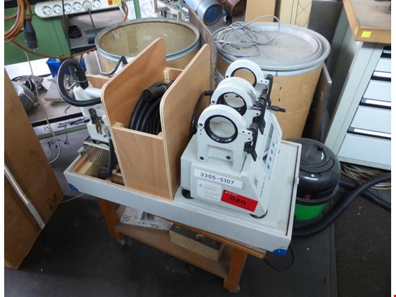 Used Georg Fischer IR-63 plastic pipe welding machine for Sale (Auction Premium) | NetBid Industrial Auctions
