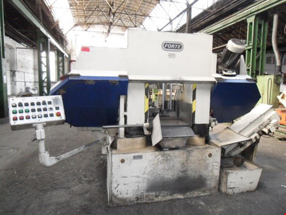 Used Forte SBA 531 S automatic 2-pillar band saw for Sale (Trading Premium) | NetBid Industrial Auctions