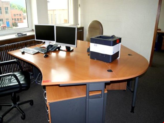 Used Welle Mobel Office Desk System F 2 Persons For Sale Online