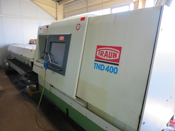 Used Traub TND400 CNC inclined bed lathe for Sale (Trading Premium) | NetBid Industrial Auctions