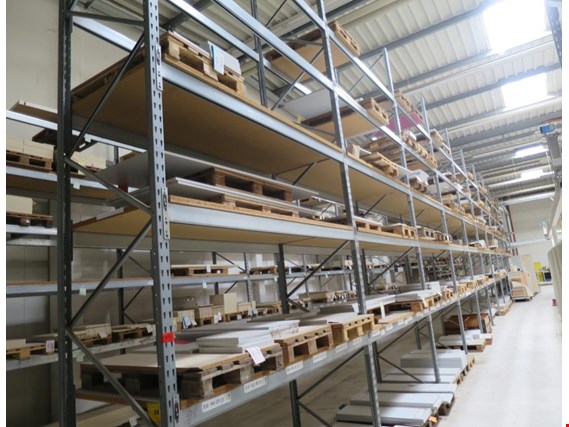 Used 28 lfm. Pallet rack (58), without contents; ATTENTION: later release by arrangement for Sale (Trading Premium) | NetBid Industrial Auctions