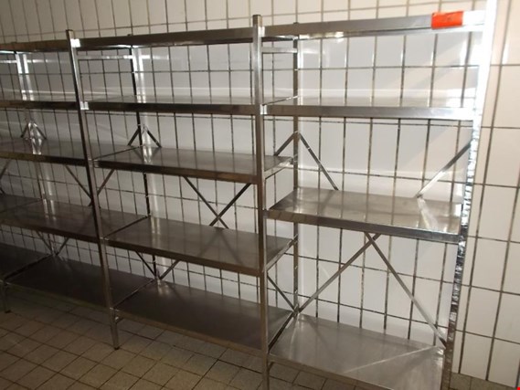 Used 7 lfm. Stainless steel shelf for Sale (Auction Premium) | NetBid Industrial Auctions