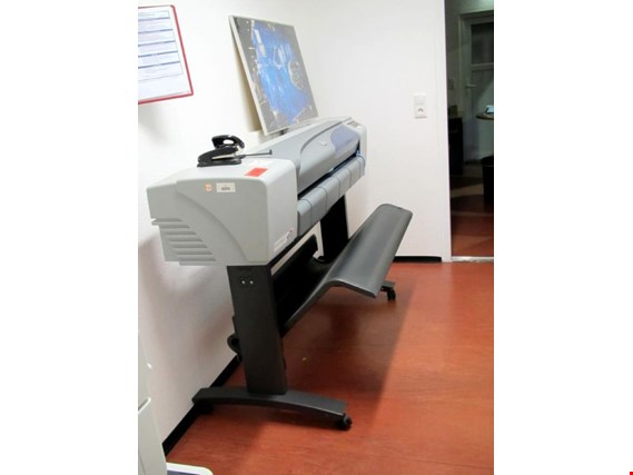 Used HP DesignJet 500 PS+ large-format plotter for Sale (Auction Premium) | NetBid Industrial Auctions