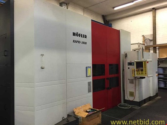 Used Höfler Rapid 1500 CNC tooth flank grinding machine for Sale (Trading Premium) | NetBid Industrial Auctions
