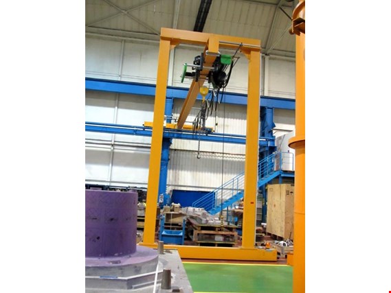 Used Werftunion semi-gantry crane for Sale (Auction Premium) | NetBid Industrial Auctions
