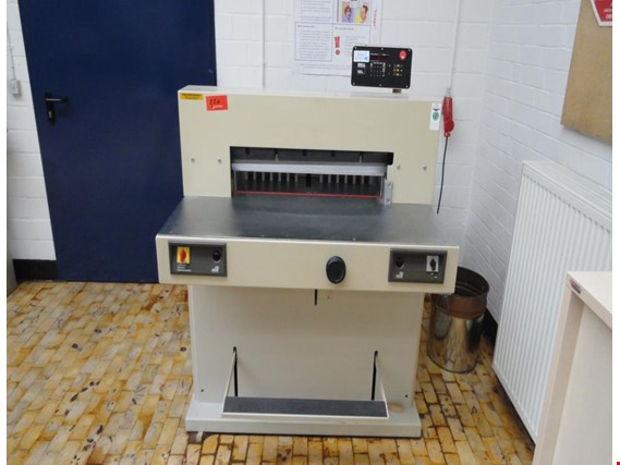 Used Ideal 7228 A  Paper stack cutter for Sale (Trading Premium) | NetBid Industrial Auctions