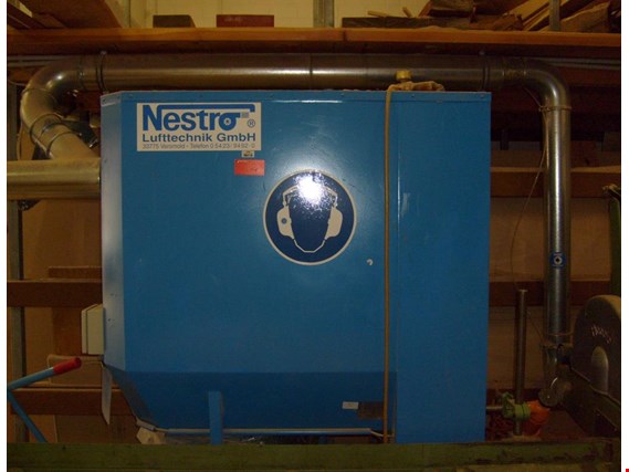 Used Nestro Lufttechnik GmbH NE 160 driveable de-suction plant for Sale (Auction Premium) | NetBid Industrial Auctions