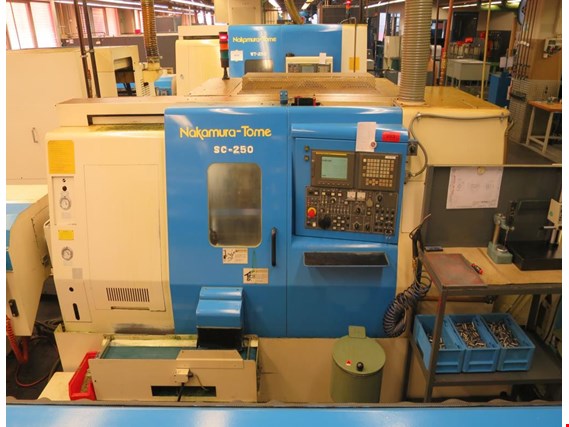 Used Nakamura SC-250 CNC lathe for Sale (Auction Premium) | NetBid Industrial Auctions