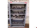 Tool carrier storage cabinet