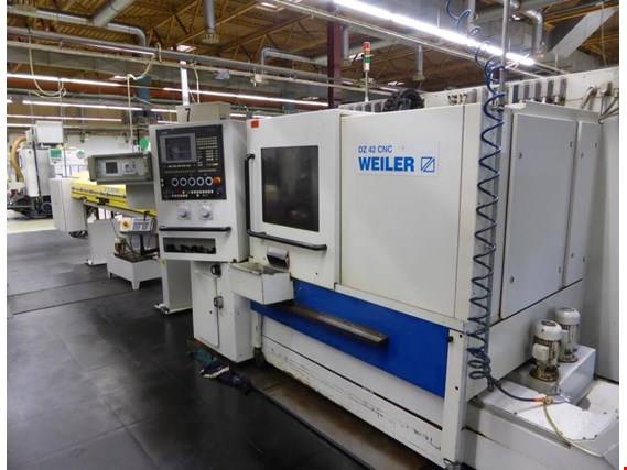 Used Weiler DZ 42 CNC CNC automatic lathe for Sale (Trading Premium) | NetBid Industrial Auctions