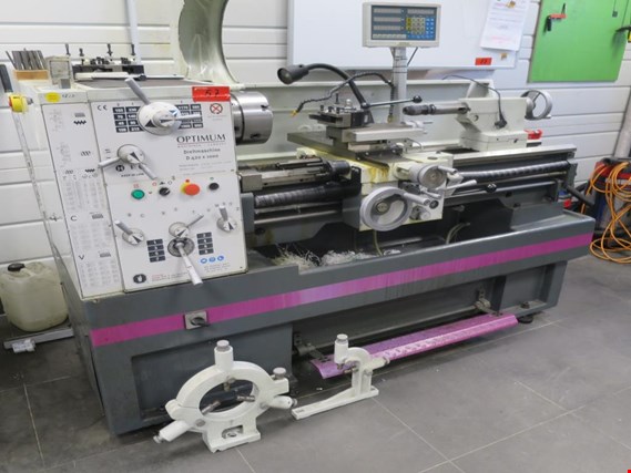 Used Optimum D420 X1000 sliding and screw cutting lathe for Sale (Auction Premium) | NetBid Industrial Auctions
