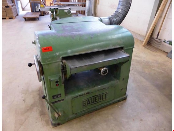 Used Bäuerle DM71 Thicknessing plane for Sale (Auction Premium) | NetBid Industrial Auctions