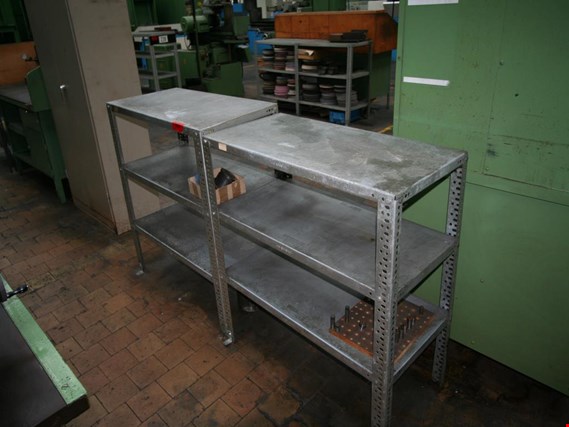 Used Ssi Schafer 2 Lfm Profile Steel Shelf 2 Lin M For Sale