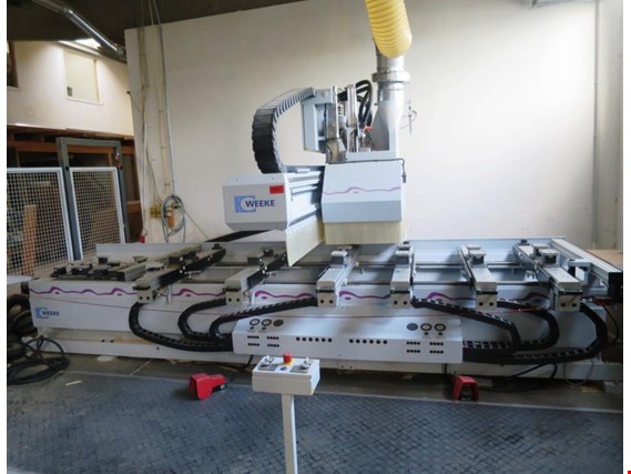 Used Weeke Optimat BHC 550 CNC machining center for Sale (Auction Premium) | NetBid Industrial Auctions