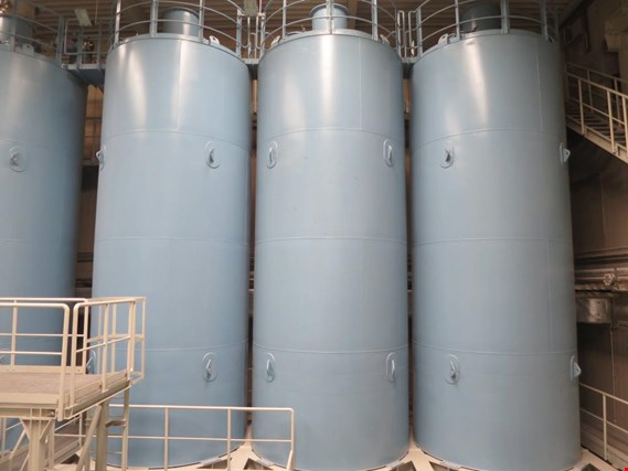 Used Wilhelm Kurz & Söhne bulk material storage silo (raw glass powder) - knockdown with reservation! for Sale (Auction Premium) | NetBid Industrial Auctions