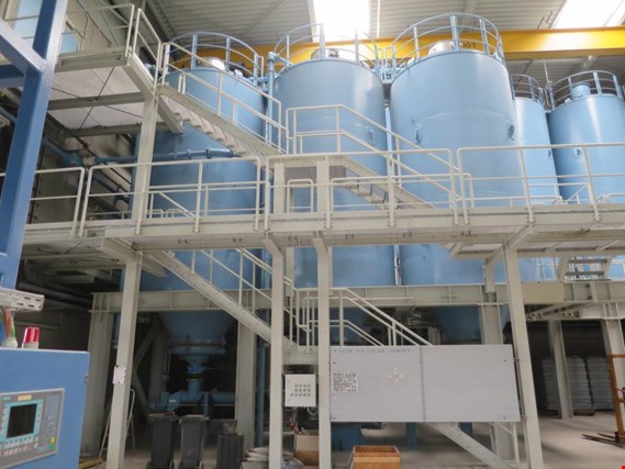 Used Wilhelm Kurz & Söhne bulk material storage silo (finished glass powder) - knockdown with reservation! for Sale (Auction Premium) | NetBid Industrial Auctions