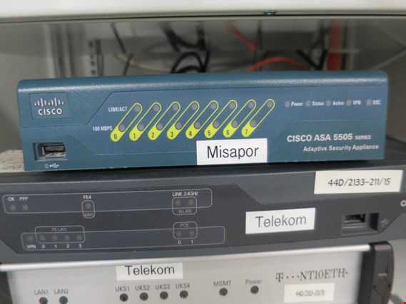 Used Cisco ASA 5505 router for Sale (Auction Premium) | NetBid Industrial Auctions