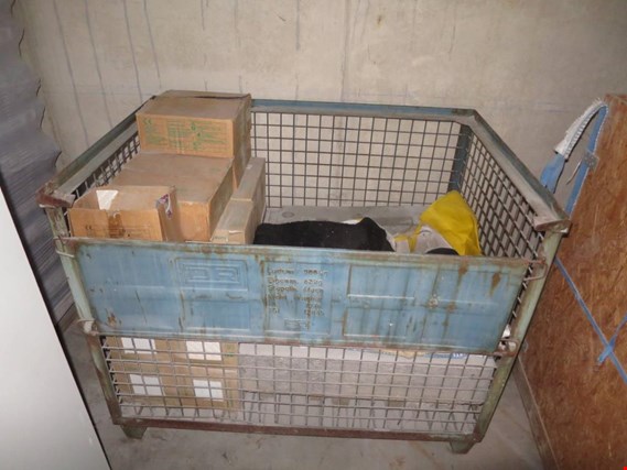 Used Euro wire mesh box pallet for Sale (Auction Premium) | NetBid Industrial Auctions