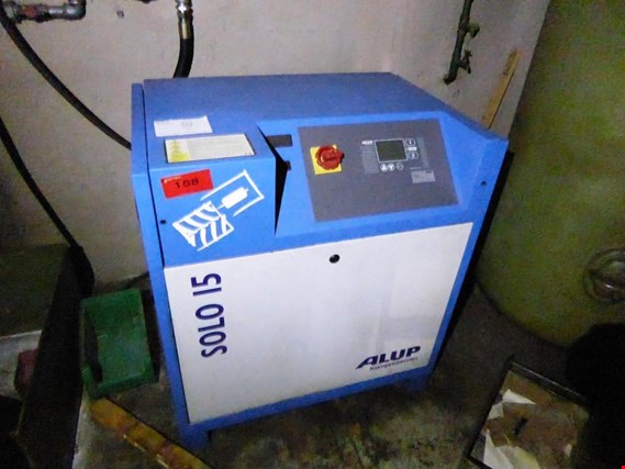 Used Alup Solo15 screw compressor for Sale (Auction Premium) | NetBid Industrial Auctions
