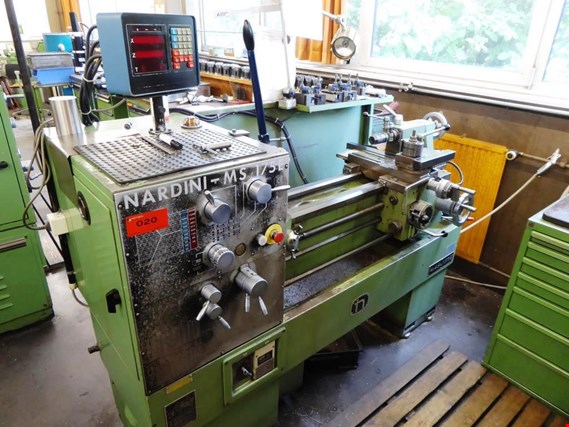 Used Nardini MS 175D sliding and screw cutting lathe for Sale (Auction Premium) | NetBid Industrial Auctions