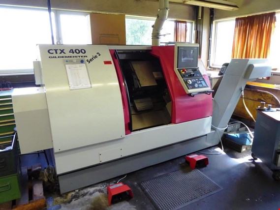 Used Gildemeister CTX400 S2 CNC-turning lathe for Sale (Auction Premium) | NetBid Industrial Auctions