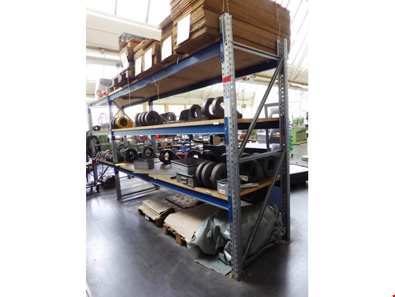 Used Gehring PR 600 6 lfm. 6 lin. pallet shelf for Sale (Auction Premium) | NetBid Industrial Auctions