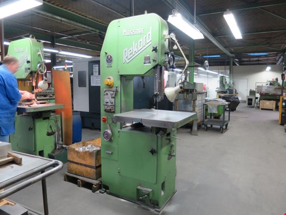 Used Mössner Rekord SSF/501 metal band saw for Sale (Auction Premium) | NetBid Industrial Auctions