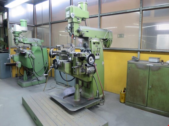 Used Wagner/China FVU 1300 universal milling machine for Sale (Auction Premium) | NetBid Industrial Auctions