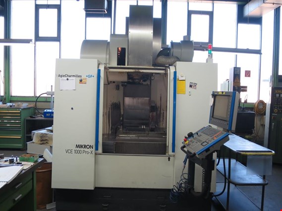 Mikron VCE 1000 Pro-X CNC-Bearbeitungszentrum gebraucht kaufen (Auction Premium) | NetBid Industrie-Auktionen