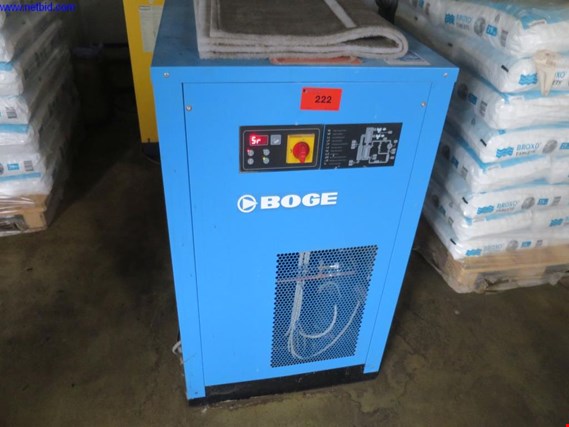 Used Boge DS 140 Compressed air refrigeration dryer for Sale (Trading Premium) | NetBid Industrial Auctions