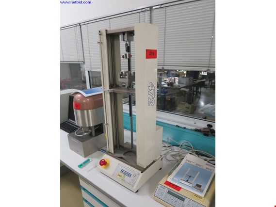 Used Erichsen 472-500 Tensile testing machine (34/27) for Sale (Trading Premium) | NetBid Industrial Auctions
