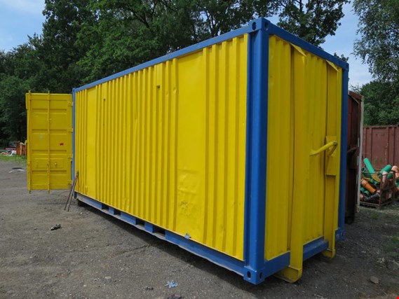 Used 20´ hook roll-off sea container for Sale (Auction Premium) | NetBid Industrial Auctions