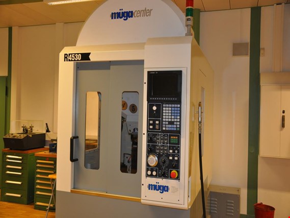 Used Müga R 4530 CNC vertical machining center for Sale (Auction Premium) | NetBid Industrial Auctions