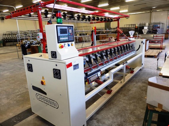 Used CAMPANINI 240.12 NX Winding machine, 12 positions for Sale (Auction Premium) | NetBid Industrial Auctions