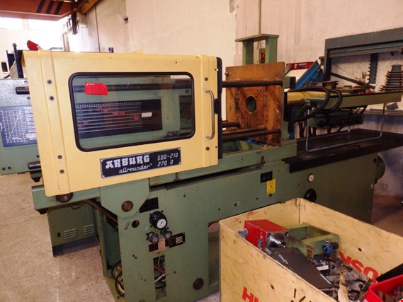 Used ARBURG ALLROUDER 500-210-270 D Injection Press for Sale (Auction Premium) | NetBid Industrial Auctions