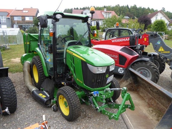 compact tractor including attachments