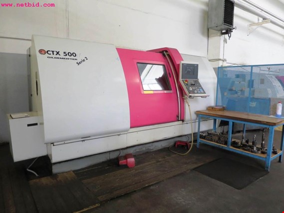 Used Gildemeister CTX 500 (Serie 2) CNC lathe for Sale (Trading Premium) | NetBid Industrial Auctions