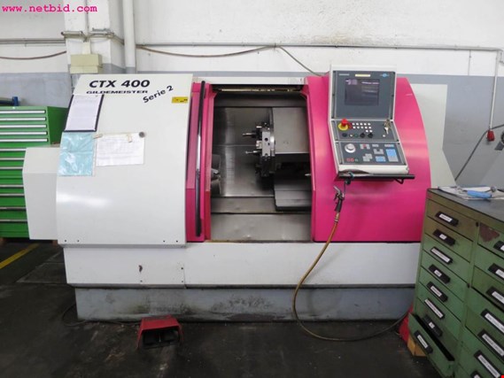 Used Gildemeister CTX 400 (Serie 2) CNC lathe for Sale (Trading Premium) | NetBid Industrial Auctions