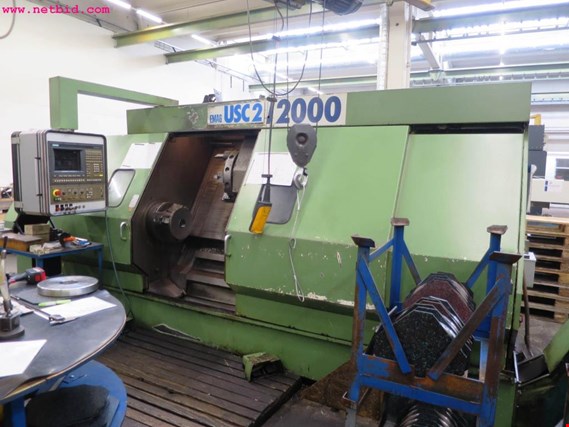 Used EMAG USC2/2000 CNC lathe for Sale (Trading Premium) | NetBid Industrial Auctions