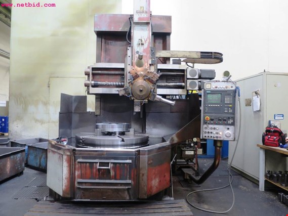 Used Toshulin SKJ12CNC CNC vertical turning and boring mill for Sale (Trading Premium) | NetBid Industrial Auctions
