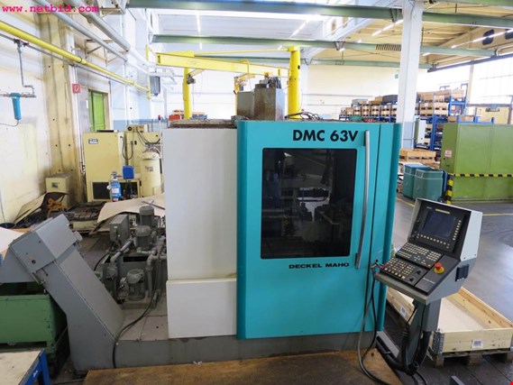 Used Deckel-MAHO DMC63V CNC vertical processing center for Sale (Auction Premium) | NetBid Industrial Auctions