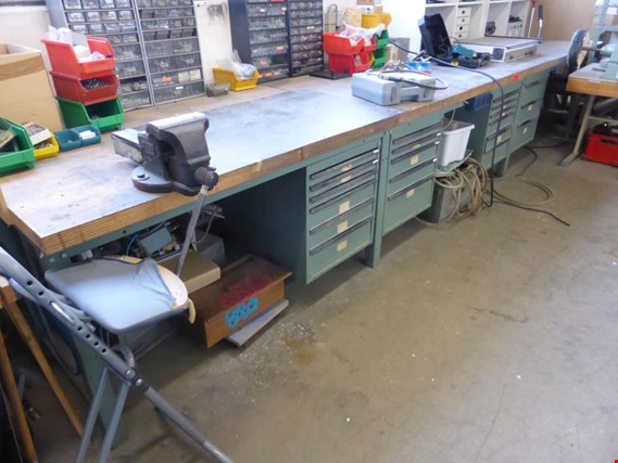 Used 3 Workbenches for Sale (Auction Premium) | NetBid Industrial Auctions