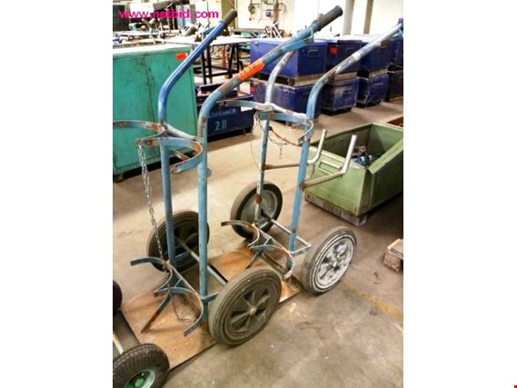 Used 2 Gas cylinder transport trolley for Sale (Trading Premium) | NetBid Industrial Auctions