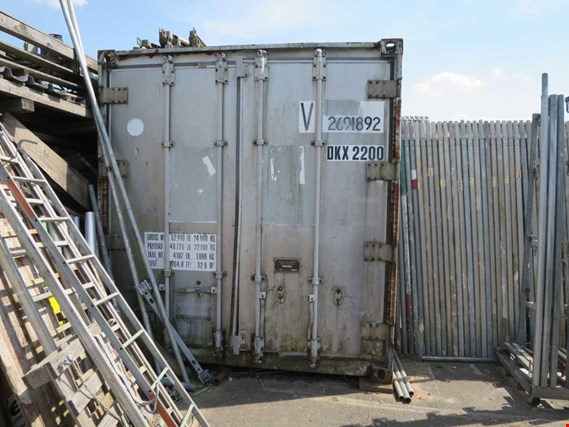 Used 2FA803 20´ sea container for Sale (Auction Premium) | NetBid Industrial Auctions
