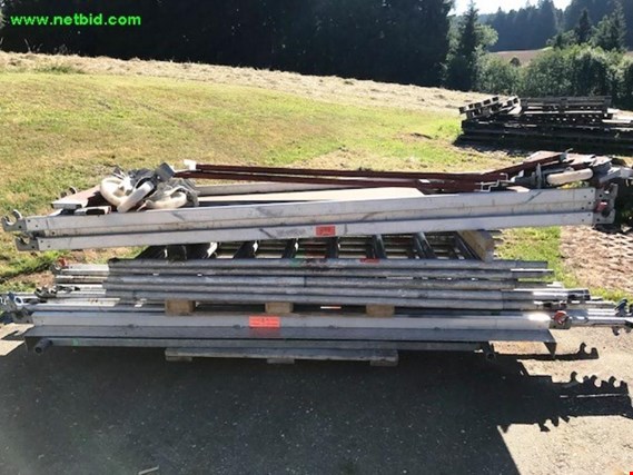 Used Layher Zifa Aluminum rolling scaffold for Sale (Auction Premium) | NetBid Industrial Auctions