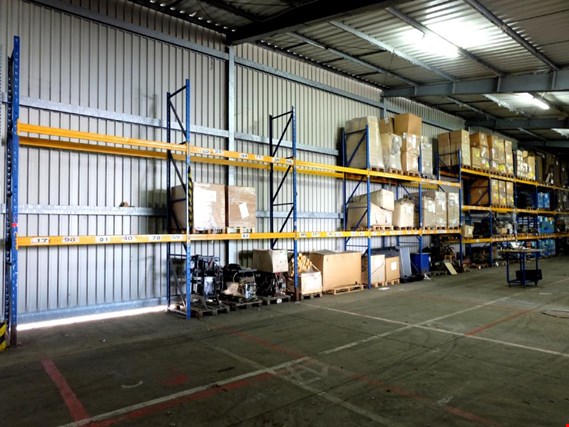 Used pallet shelf system for Sale (Trading Premium) | NetBid Industrial Auctions