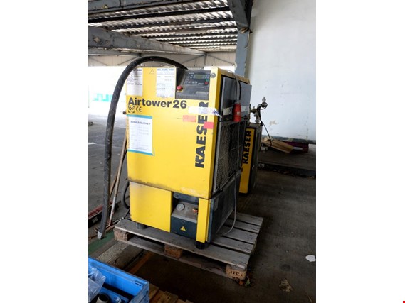 Used Kaeser Airtower 26 screw compressor for Sale (Auction Premium) | NetBid Industrial Auctions